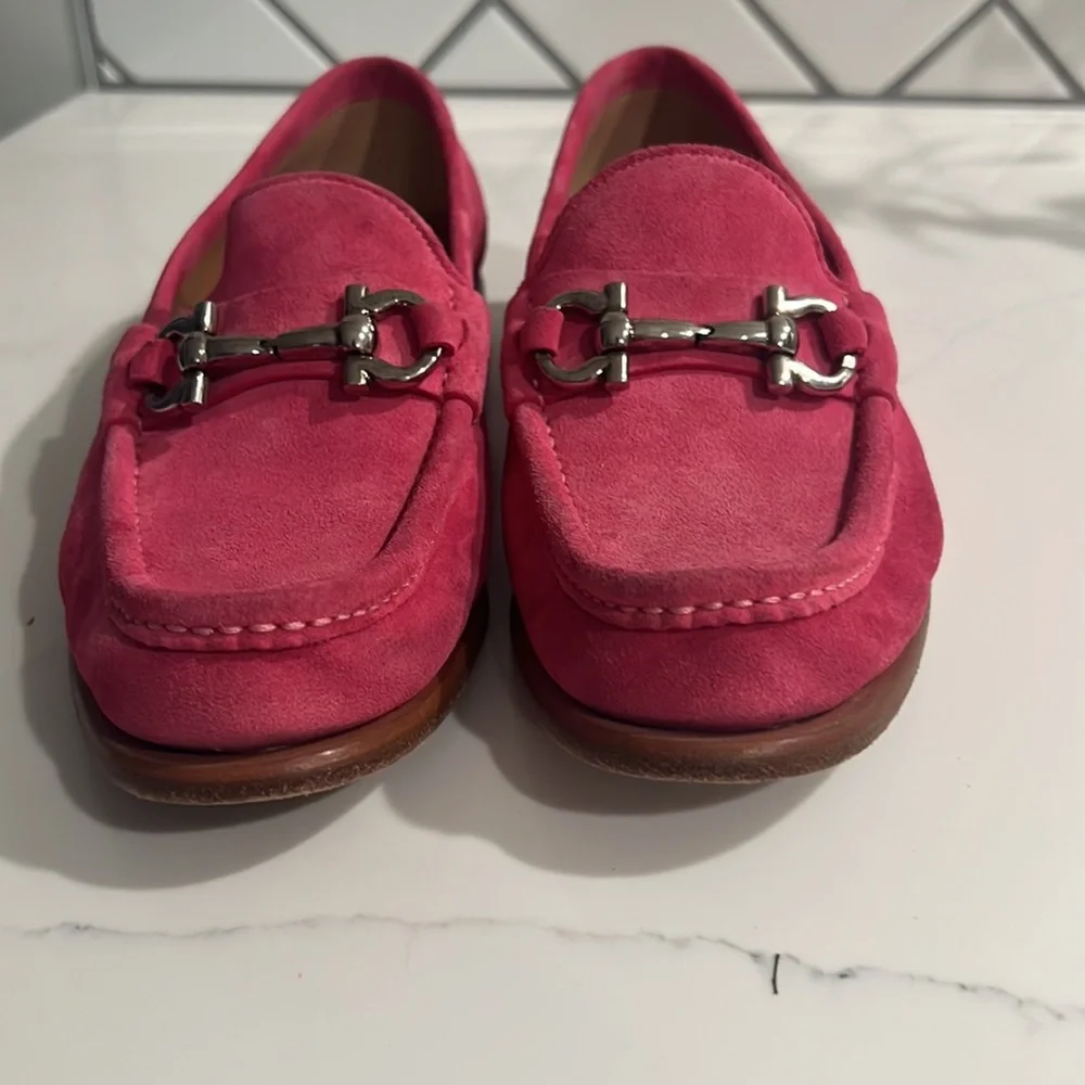 💗Salvatore Ferragamo hot pink loafers - Picture 12 of 12
